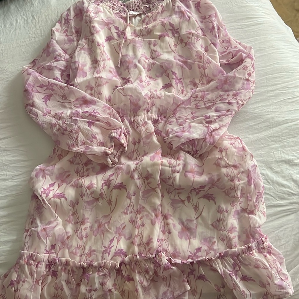 GB Girls Floral Dress Long Sleeve